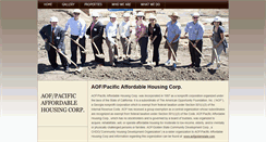 Desktop Screenshot of aofpacific.com